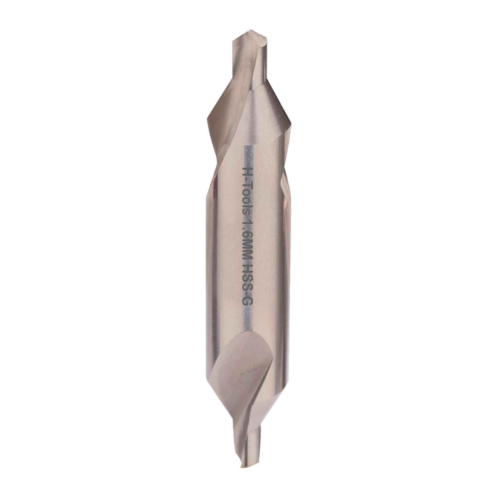 Сверло центровочное H-Tools PRO 1,6x35,5мм S=4,0мм HSS-G DIN333A 217016HT