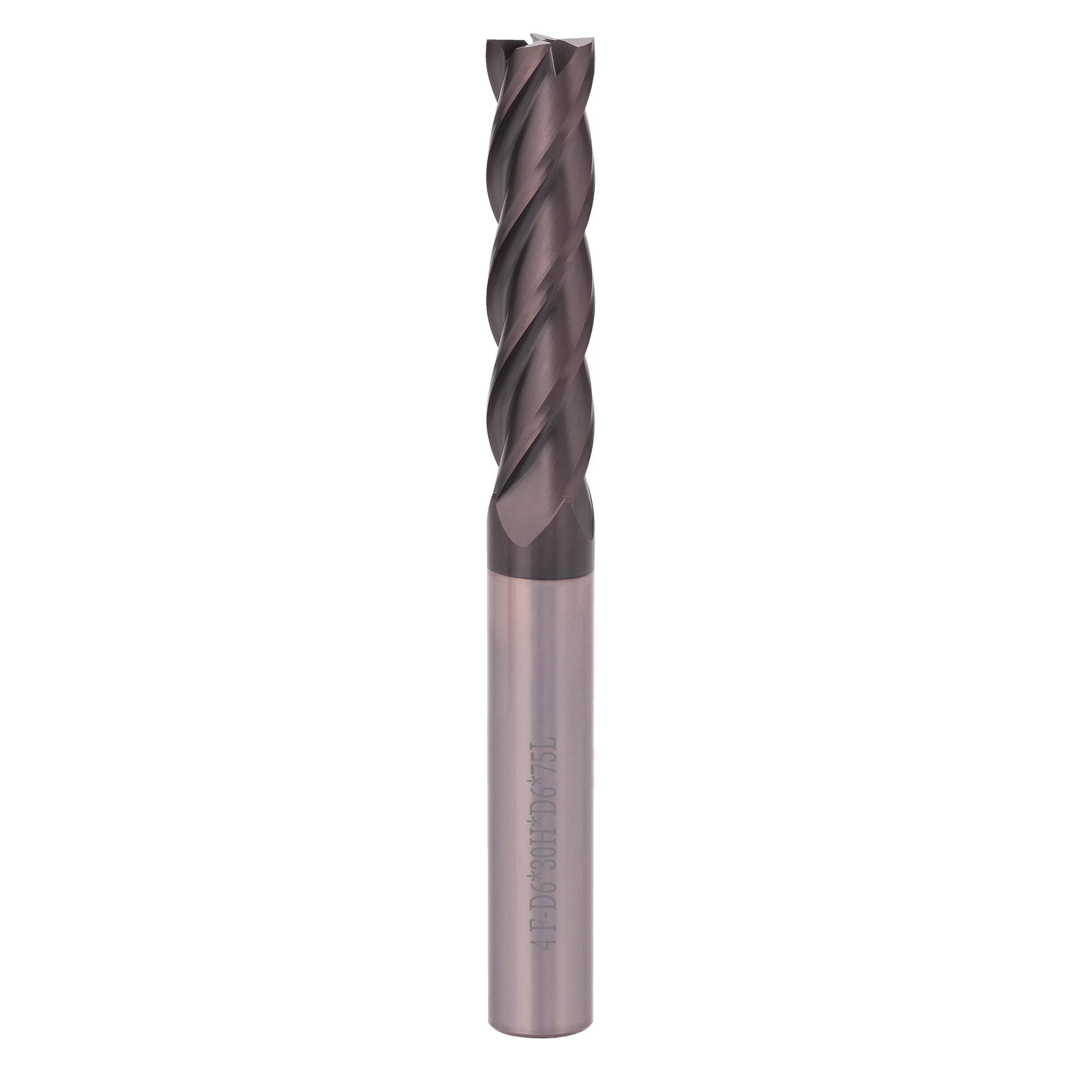Фреза для нержавеющей стали H-Tools 6,0x75/30мм d06 4z S30 AICrN 6337-060