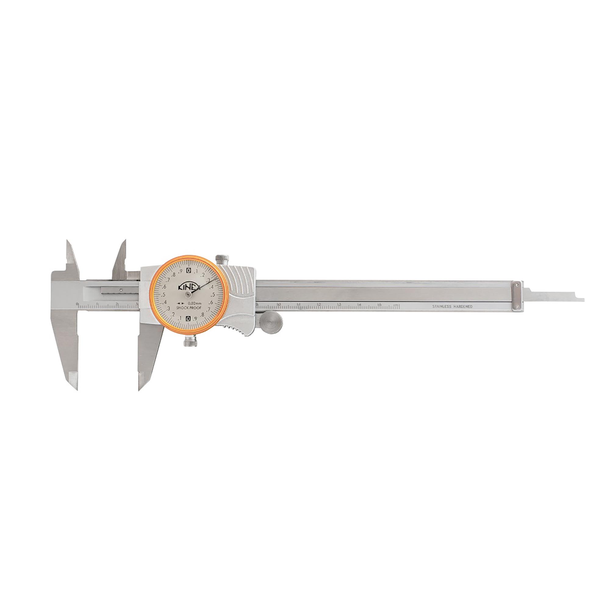 Штангенциркуль стрелочный Kinex ШЦК-1-150/40мм 0,02мм DIN862 6013-02-150