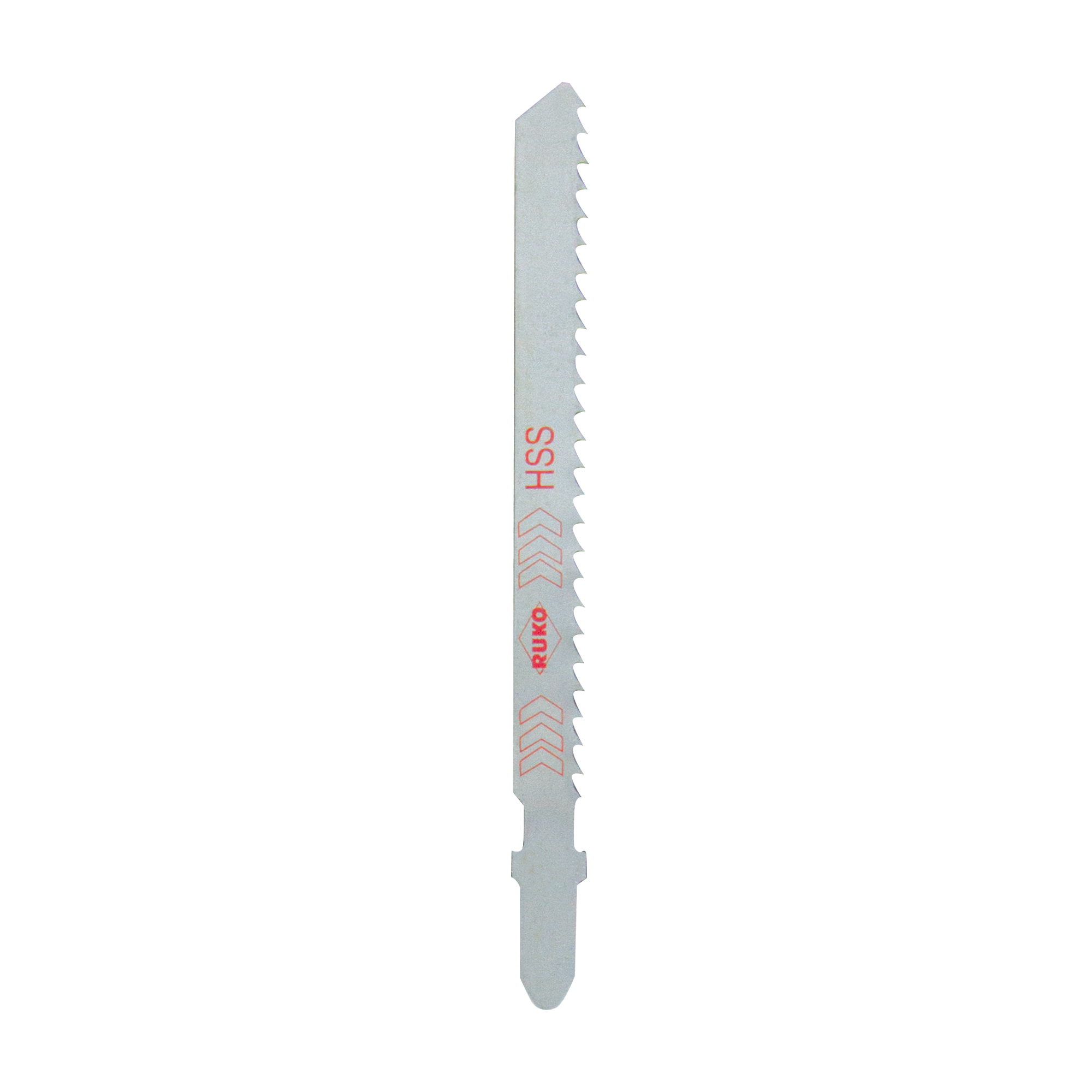 Пилка для лобзика T127D HSS 100мм 8Tpi 5шт Ruko 3218013