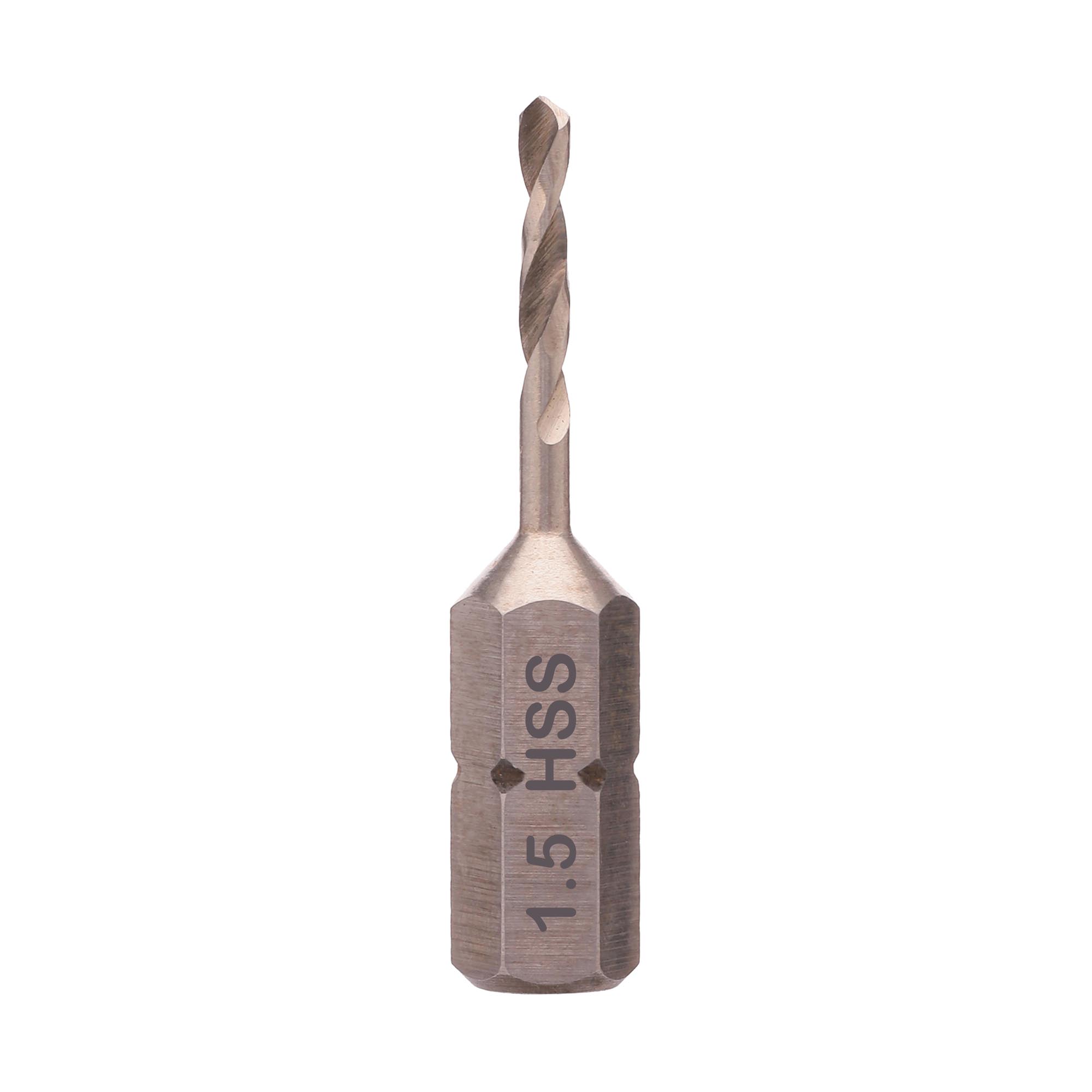 Сверло по металлу Hex-1/4" 1,5x32/10мм h8 3xD HSS-G 118° Volkel 67115