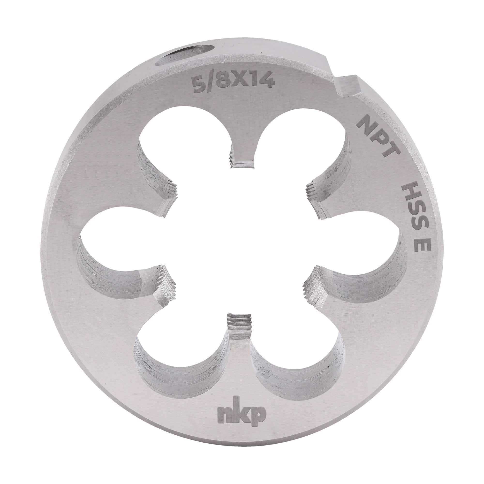Плашка коническая NKP NPT 5/8"-14 HSSE DIN EN 24230 55x22мм 121001-N1-4632