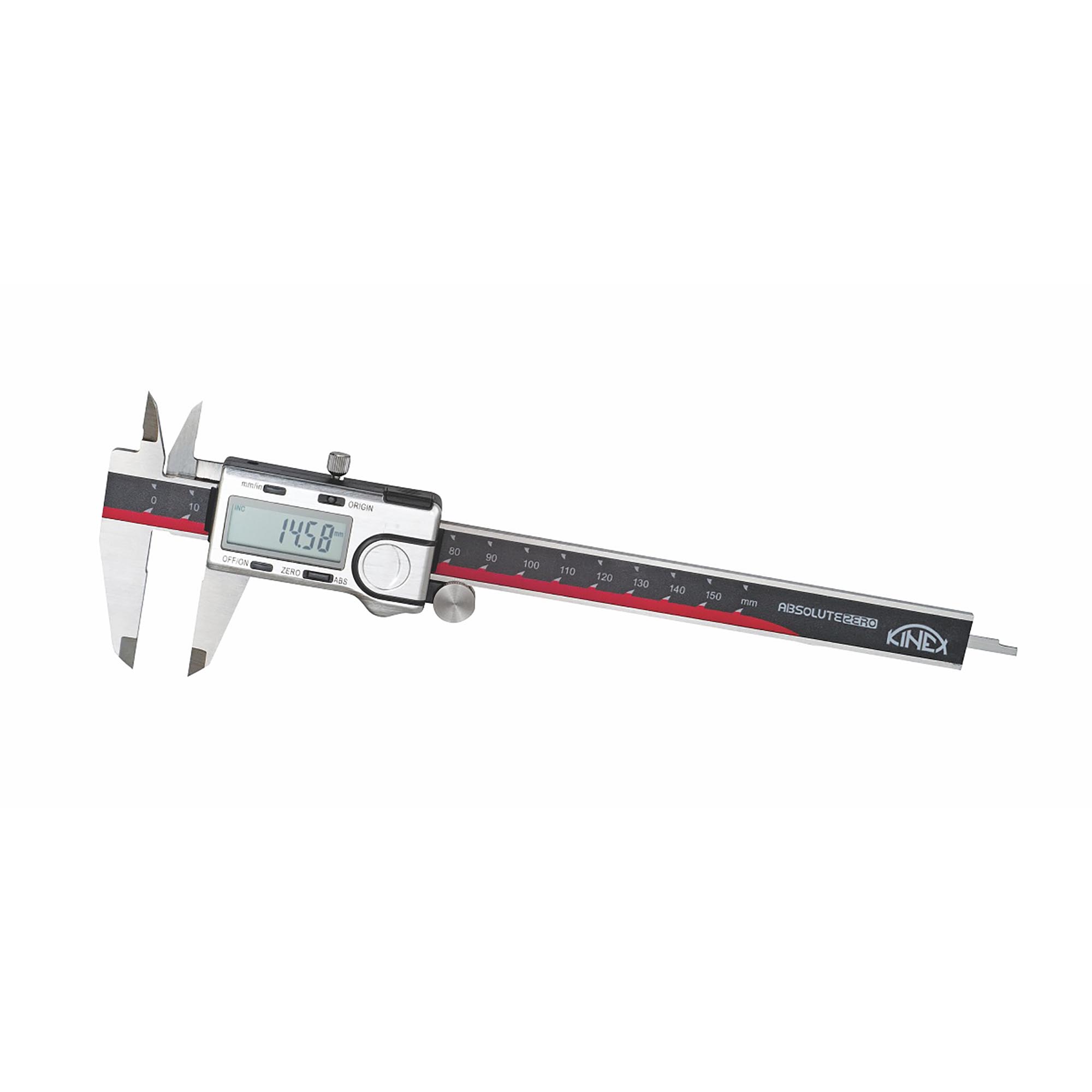 Штангенциркуль электронный Kinex ШЦЦ-1-150/40мм 0,01мм DIN862 IP54 6040-05-150