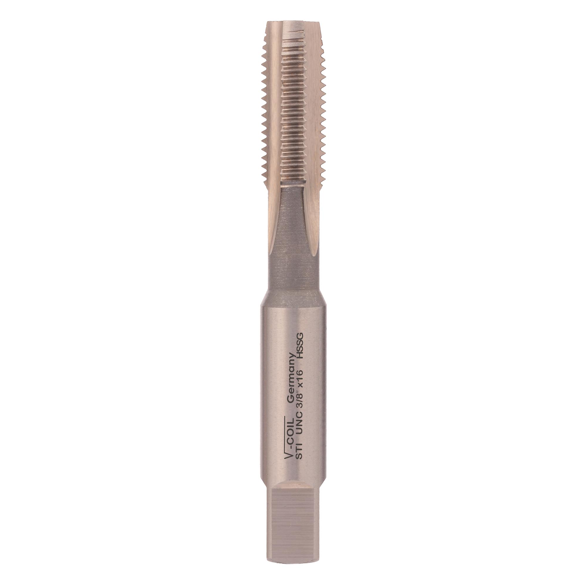Метчик для резьбовой вставки Volkel HSS-G STI UNC 3/8"-16 03109