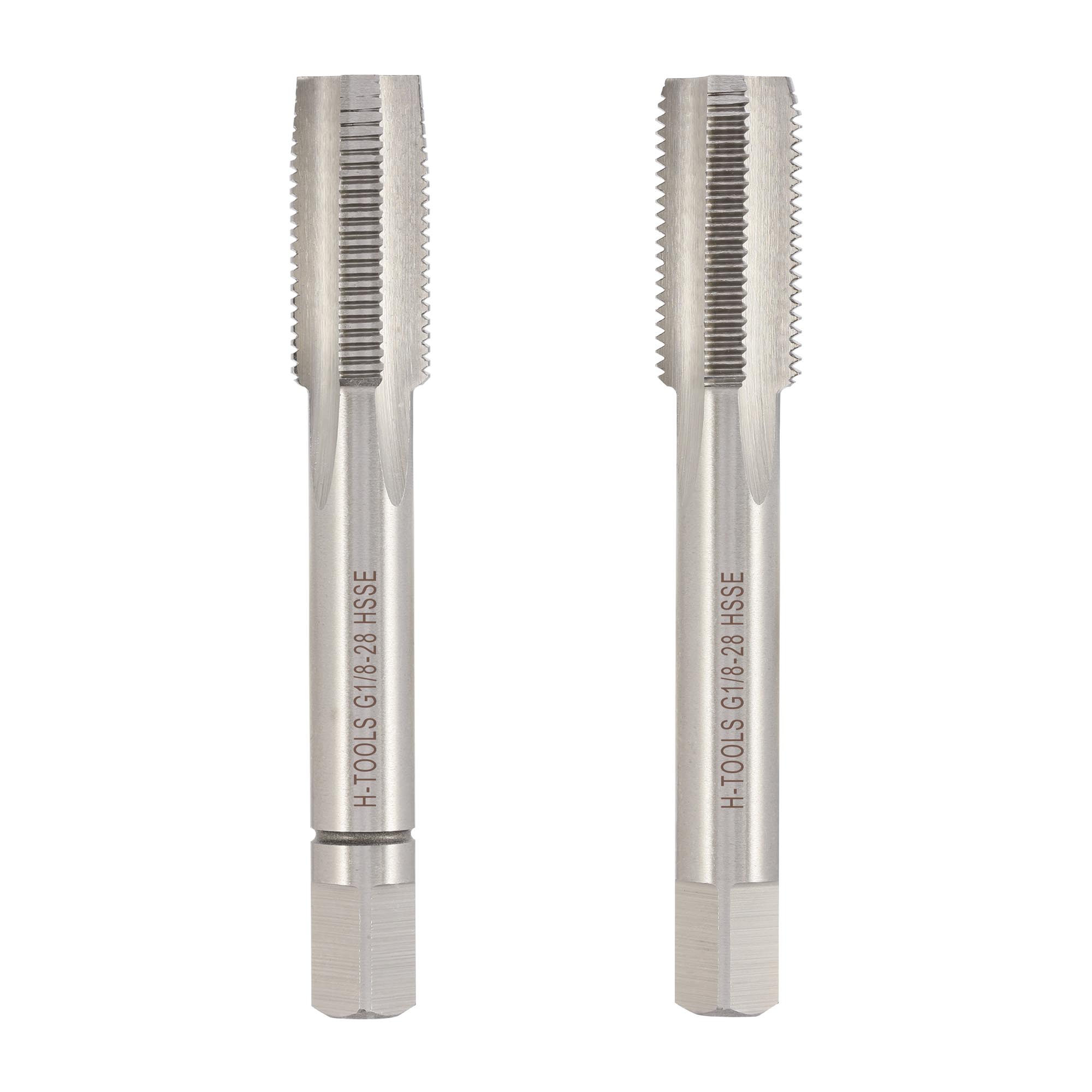 Набор метчиков 2шт H-Tools HSSE DIN5157 G 1/8"-28 55312EHT