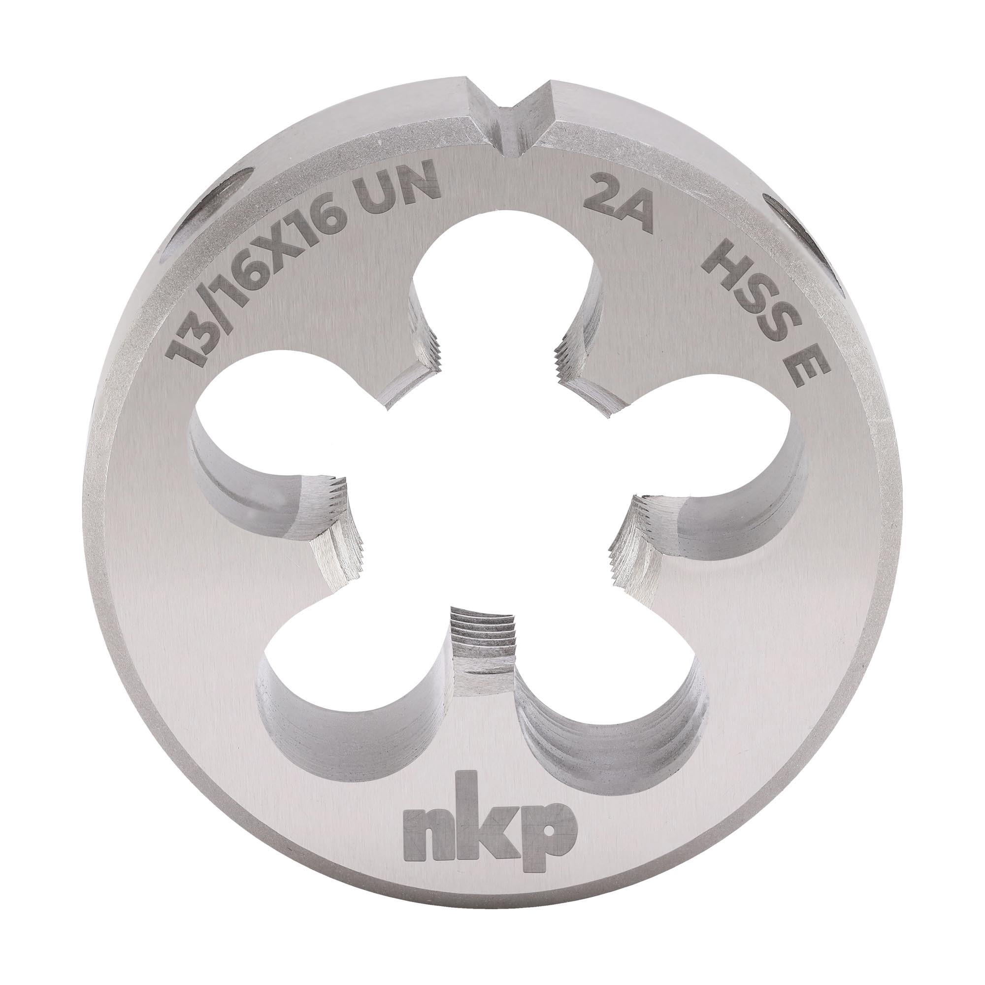 Плашка дюймовая NKP UN 13/16"-16 HSSE DIN22568 45x14мм 29901316UN16