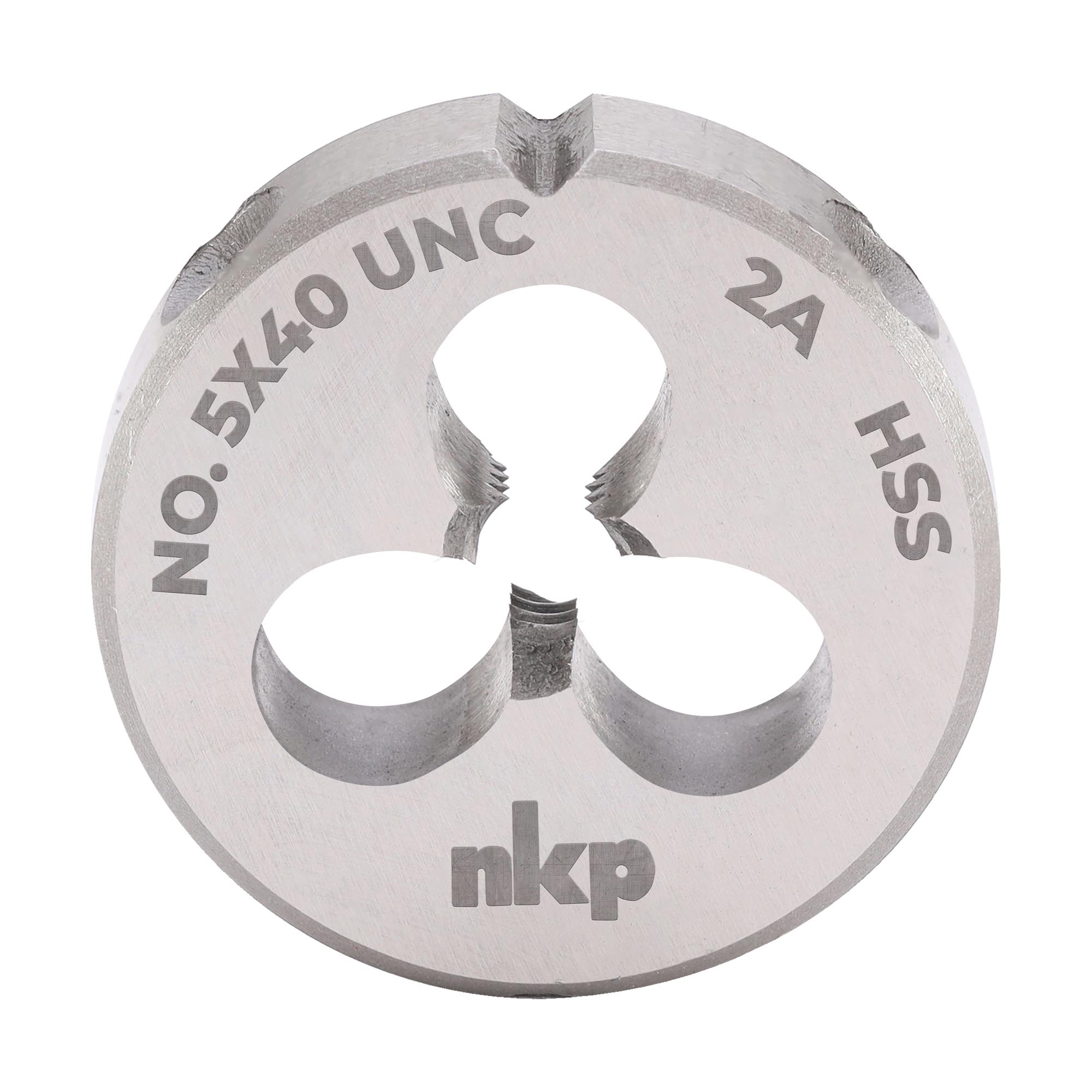 Плашка дюймовая NKP UNC №5-40 HSS DIN22568 20x5мм 245005N