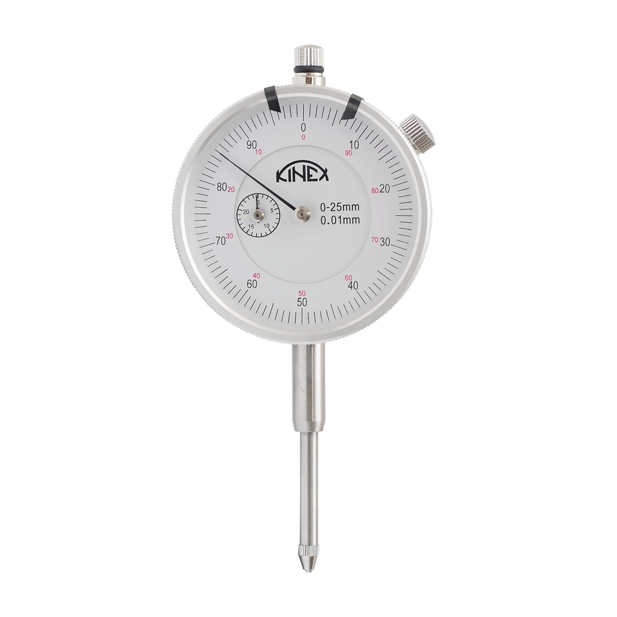 Индикатор часового типа ИЧ-25 0-25мм 0,01мм Kinex K-met 1155-02-025