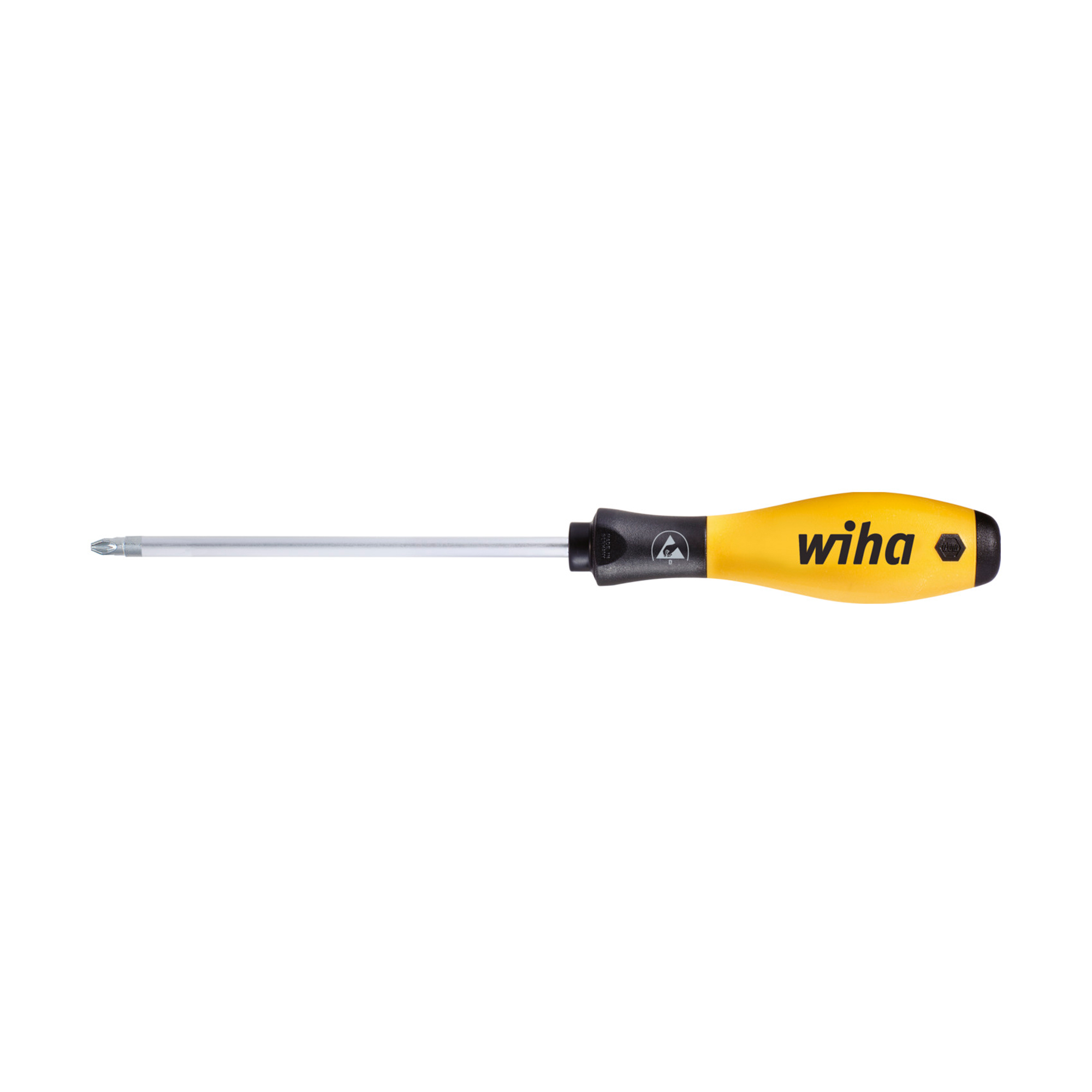 Отвертка SoftFinish PZ0х60мм ESD Wiha 313ESD 26928