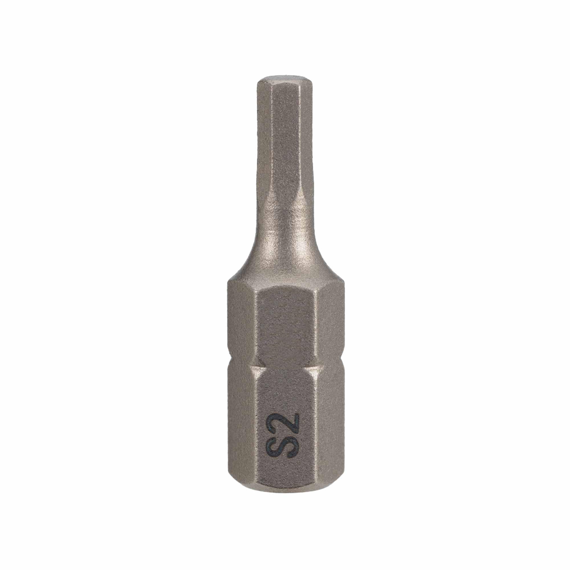 Бита шестигранная SGS HEX8,0х25мм S2 1шт 6325-H8.0