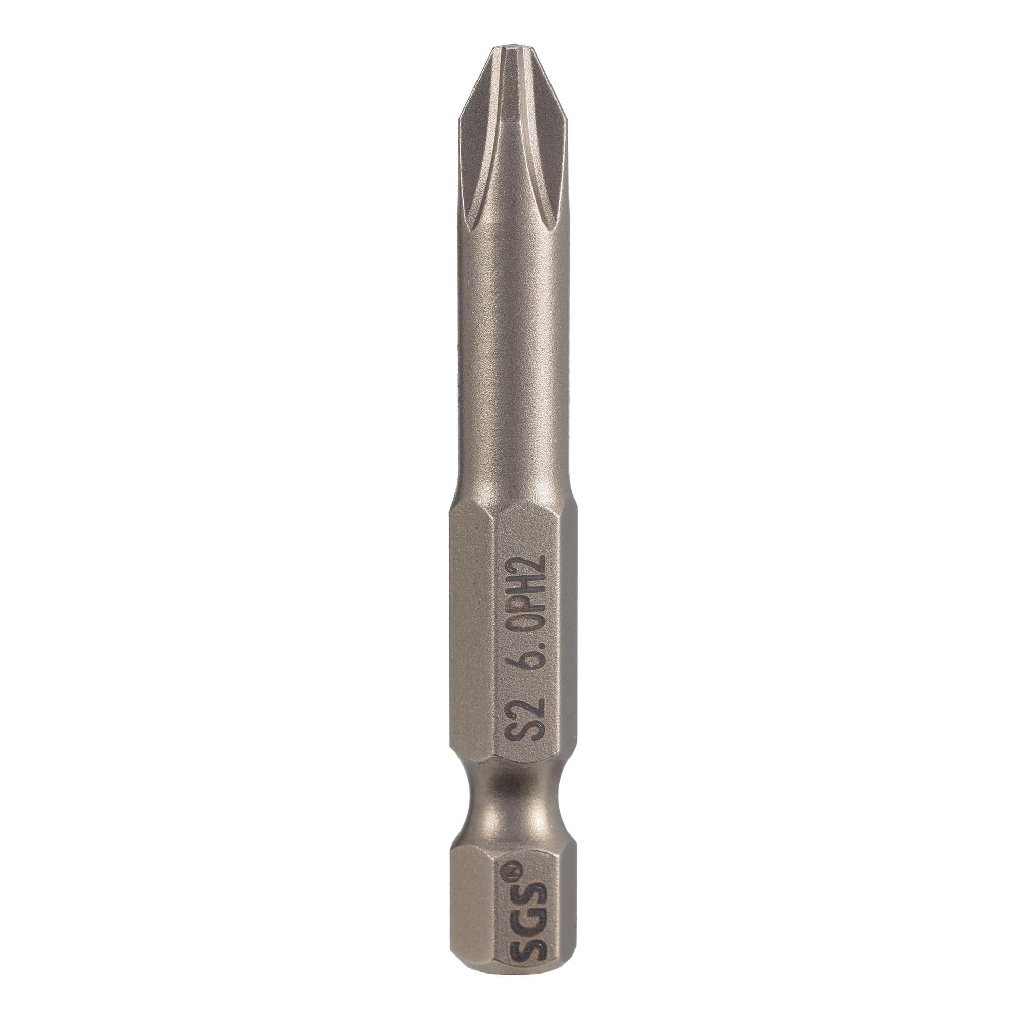 Бита SGS PH2х50мм S2 1шт 6350-6.0-PH2