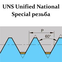 Плашки для резьбы UNS, 60°
