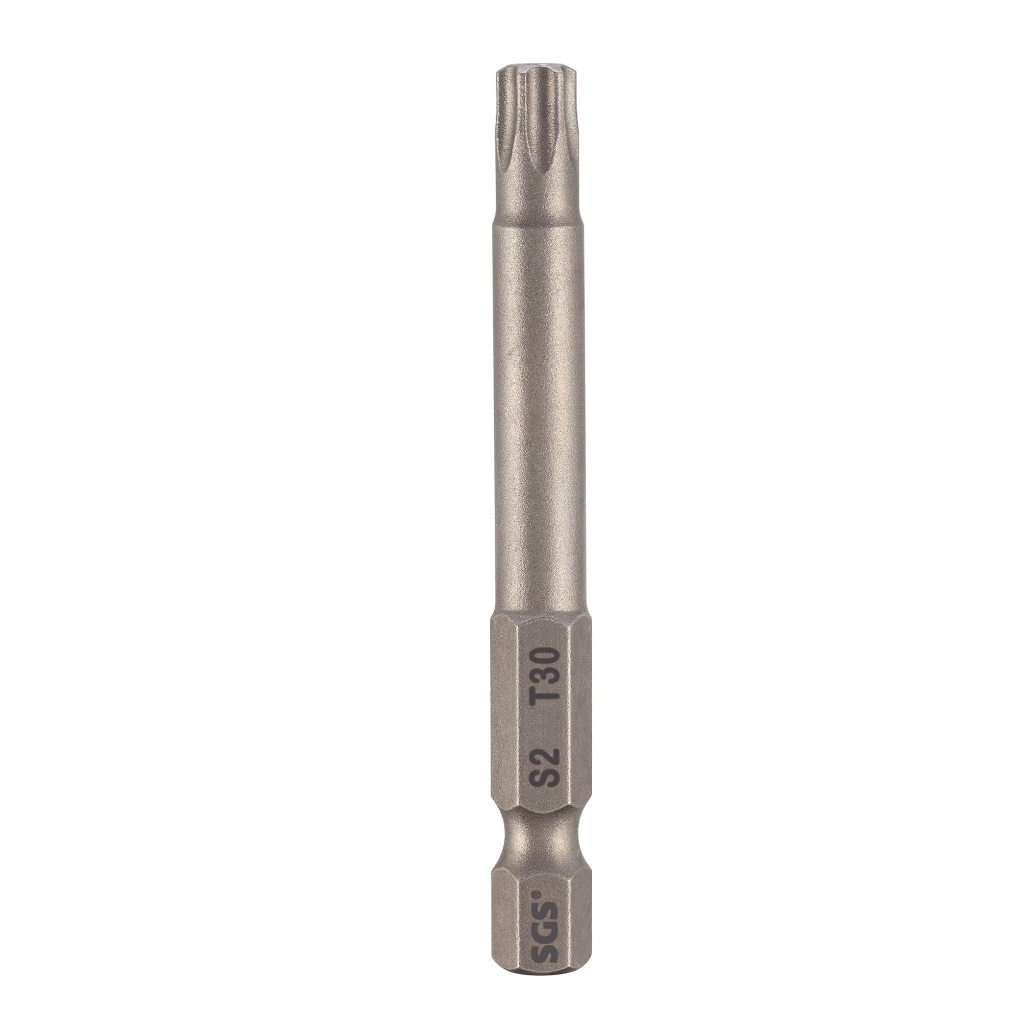 Бита SGS TORX T30х50мм S2 1шт 6350-T30