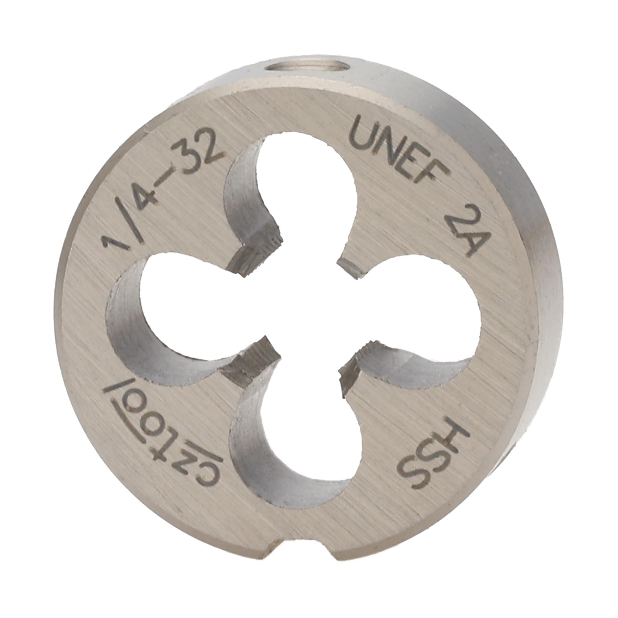 Плашка дюймовая Bucovice Tools UNEF 1/4"-32 HSS DIN EN 22568 2A 20x7мм 248140