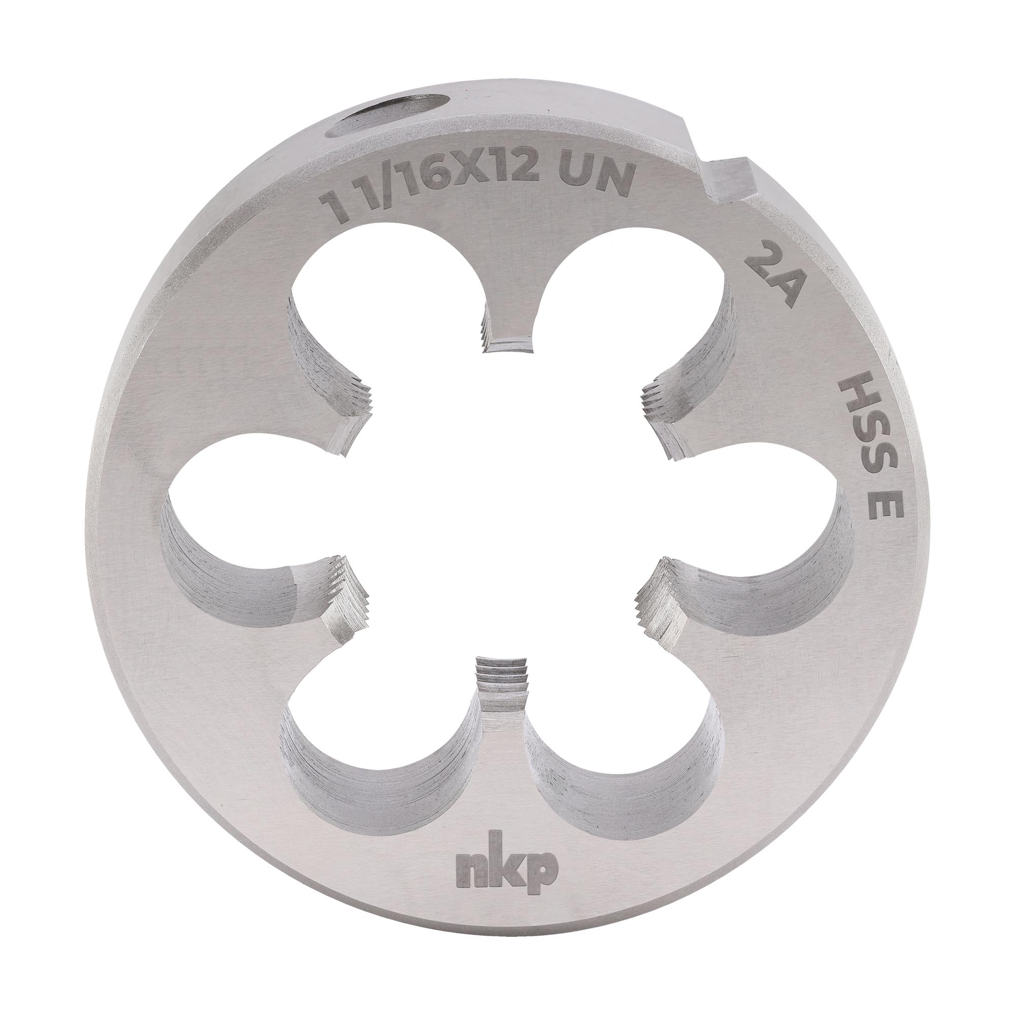 Плашка дюймовая NKP UN 1,1/16"-12 HSSE DIN22568 55x16мм 29910116UN12