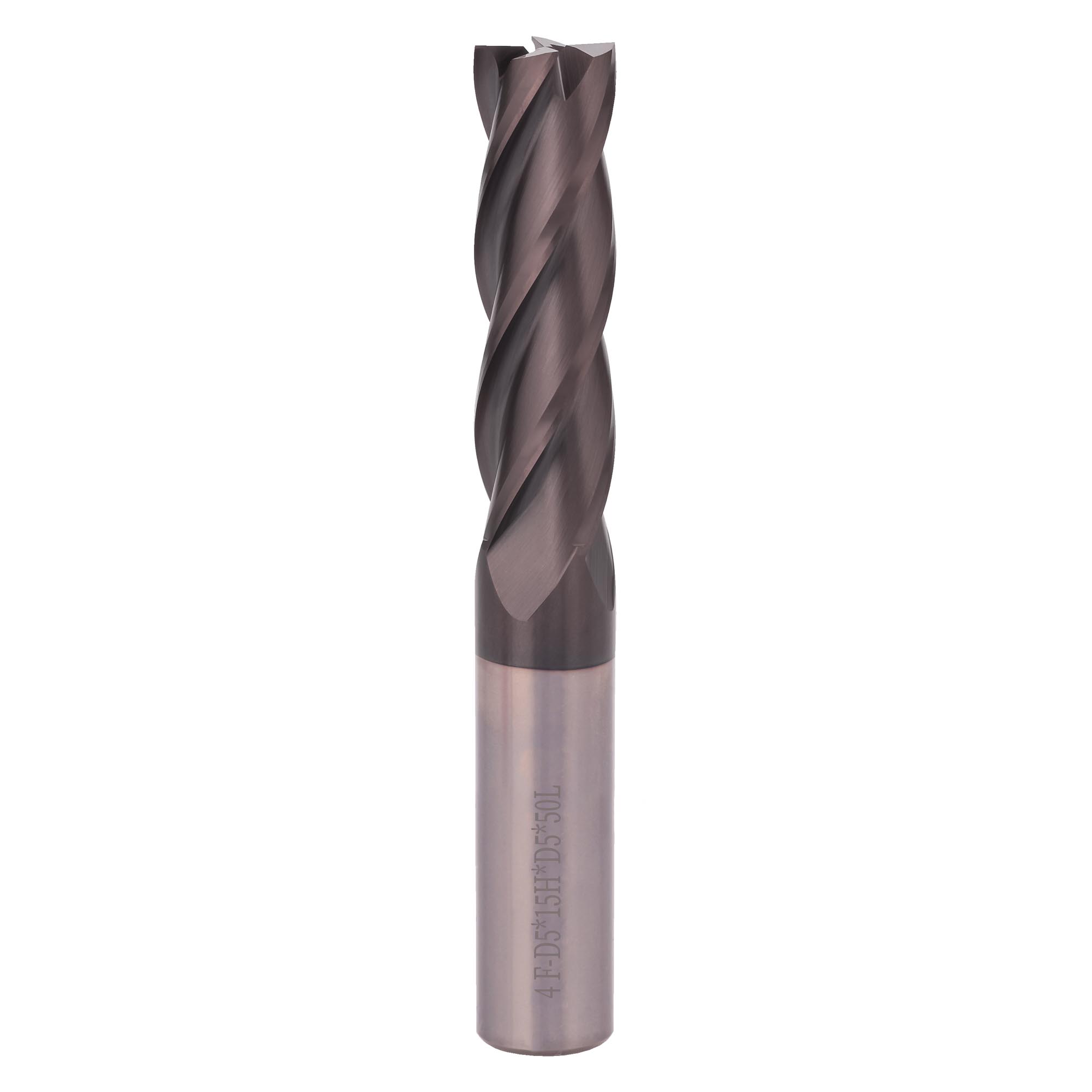 Фреза для нержавеющей стали H-Tools 5,0x50/15мм d05 4z S30 AICrN 6726-050-d05