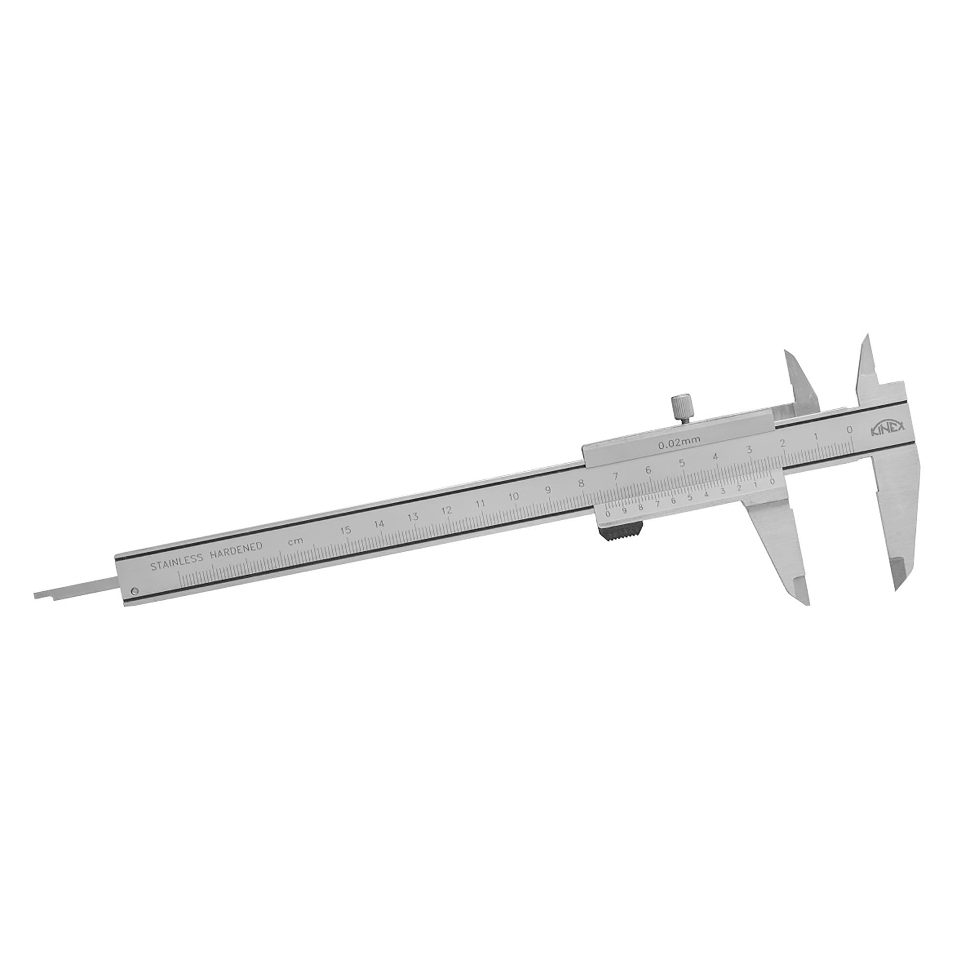 Штангенциркуль для левой руки Kinex ШЦ-1-150/40мм 0,02мм DIN862 6000-12-150