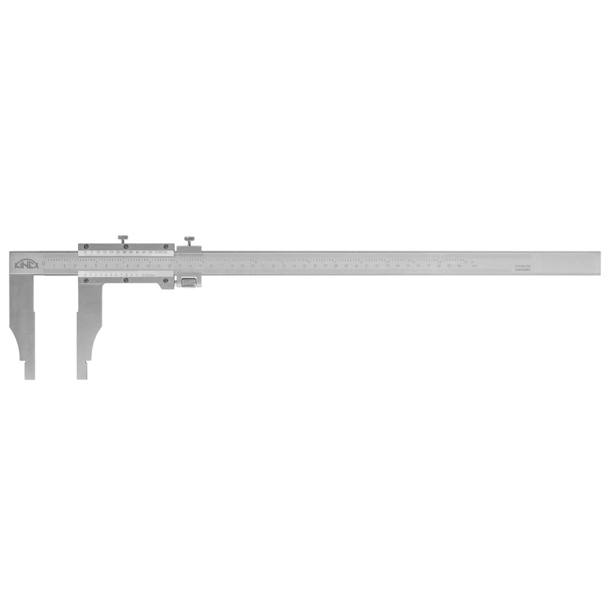 Штангенциркуль Kinex ШЦ-3-400/100мм 0,05мм+inch СSN251231 INOX 6015-08-040