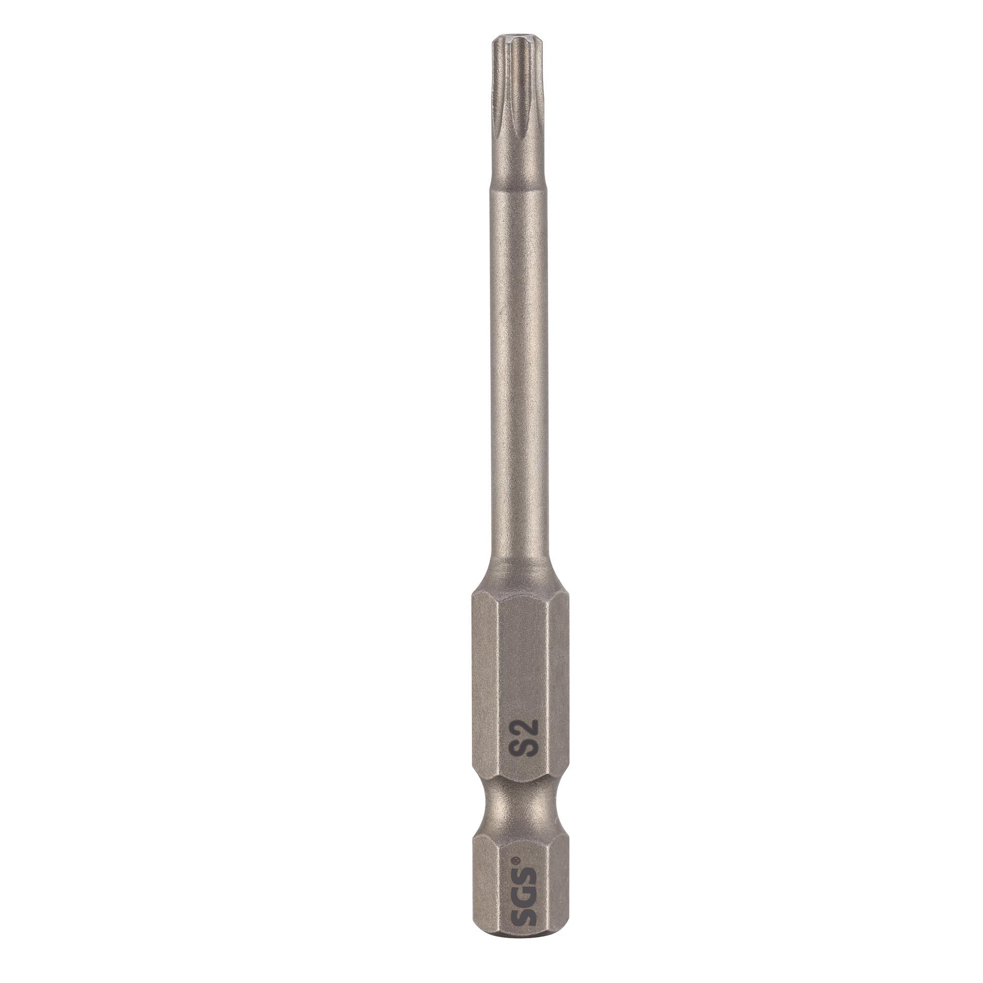 Бита SGS TORX TR с отверстием T30Hх65мм S2 1шт 6365-TT30