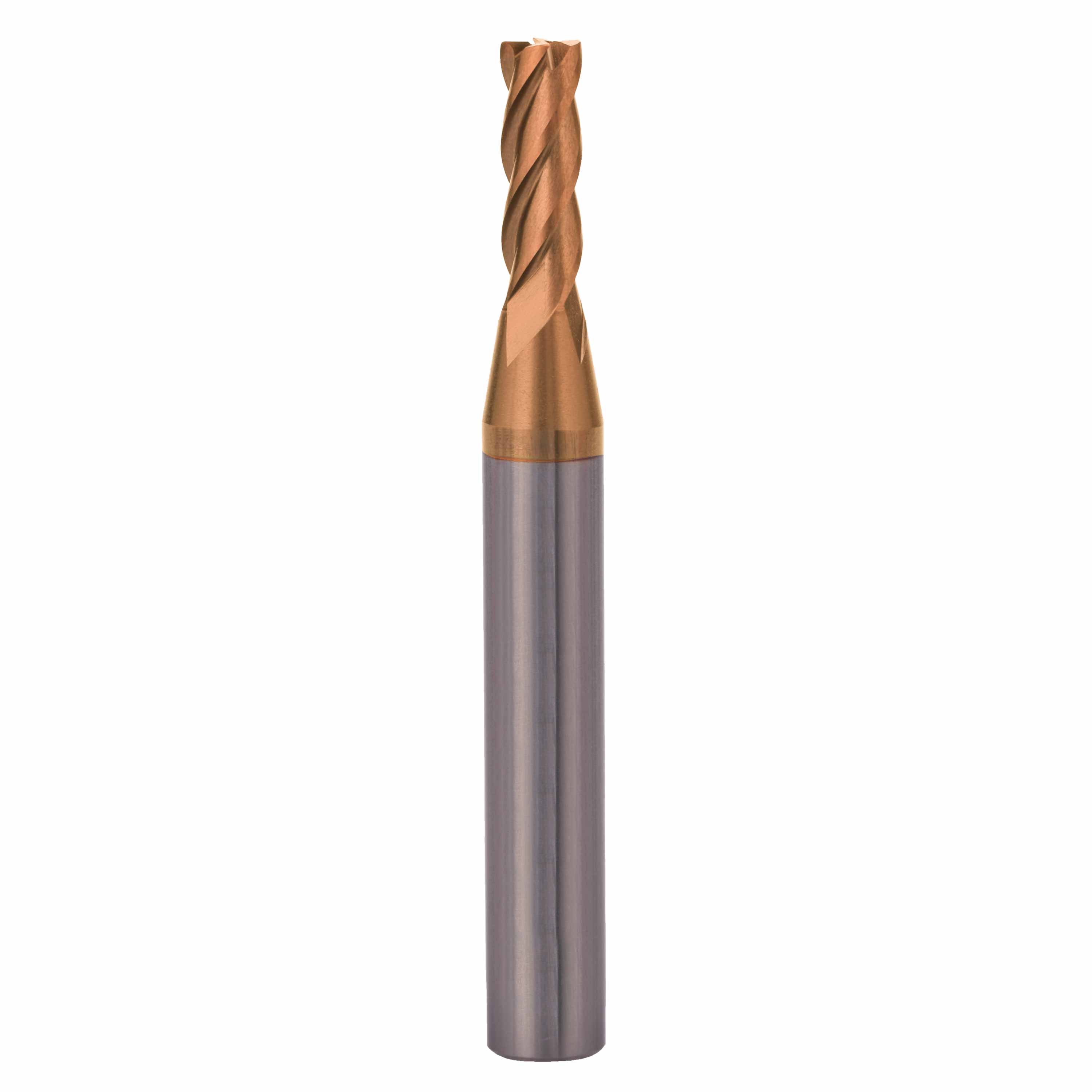 Фреза твердосплавная по металлу H-Tools 2,5x50/7мм d04 4z 60HRC P30 TiSiCrN 6744-025