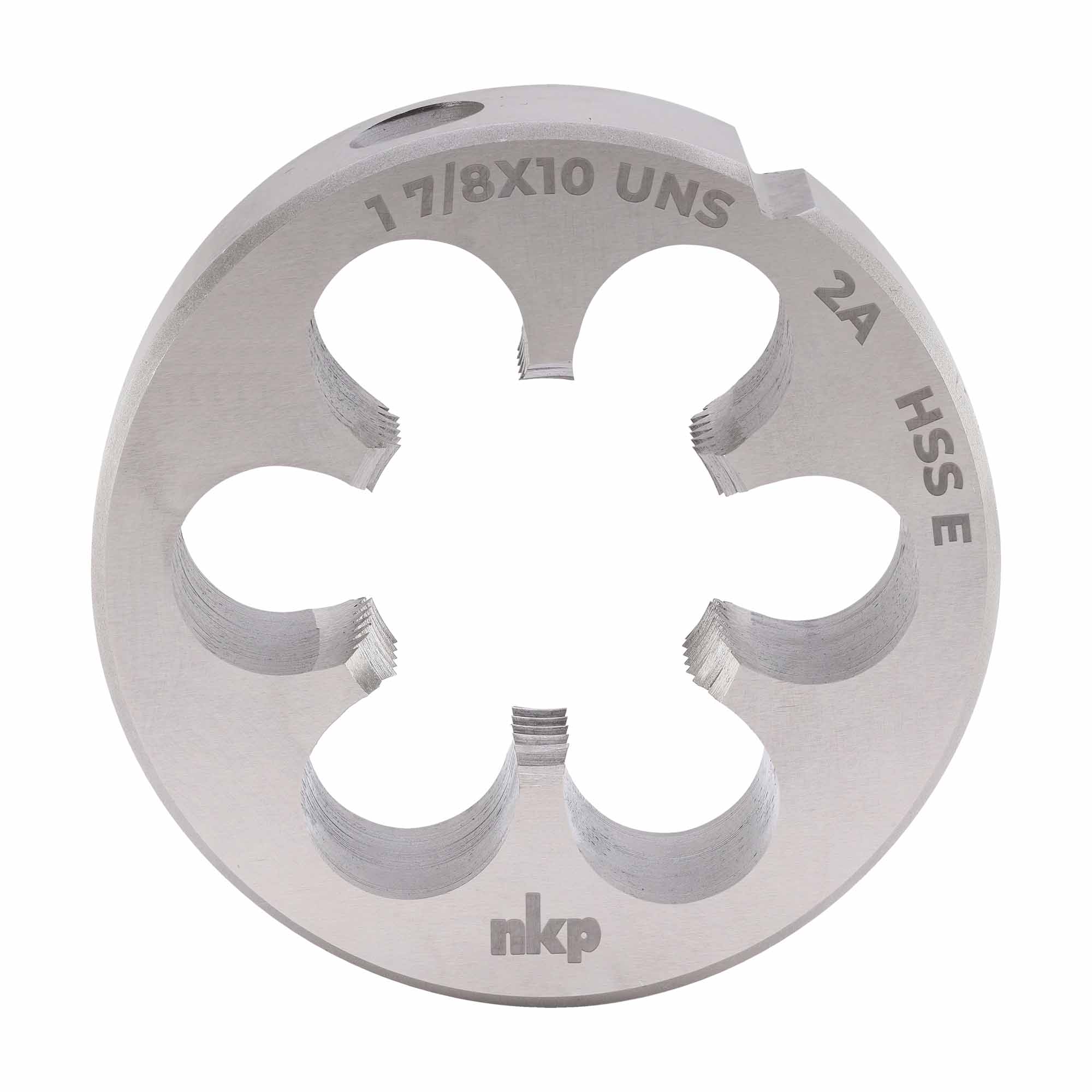 Плашка дюймовая NKP UNS 1,7/8"-10 HSSE DIN22568 90x22мм 2991780UNS10