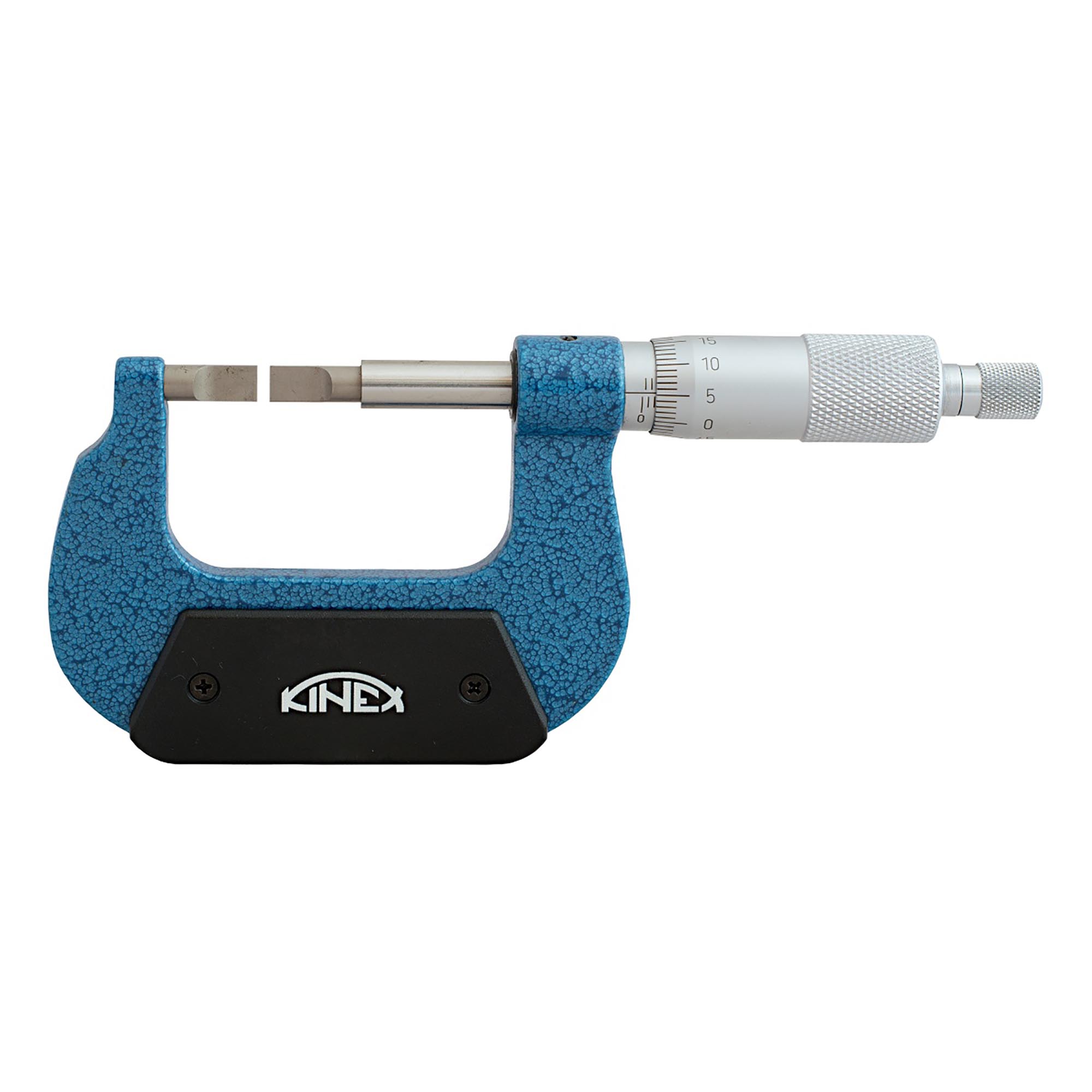 Микрометр лезвийный Kinex МКЛ-25 0-25мм DIN863 0,01мм IP-65 7075-02-025