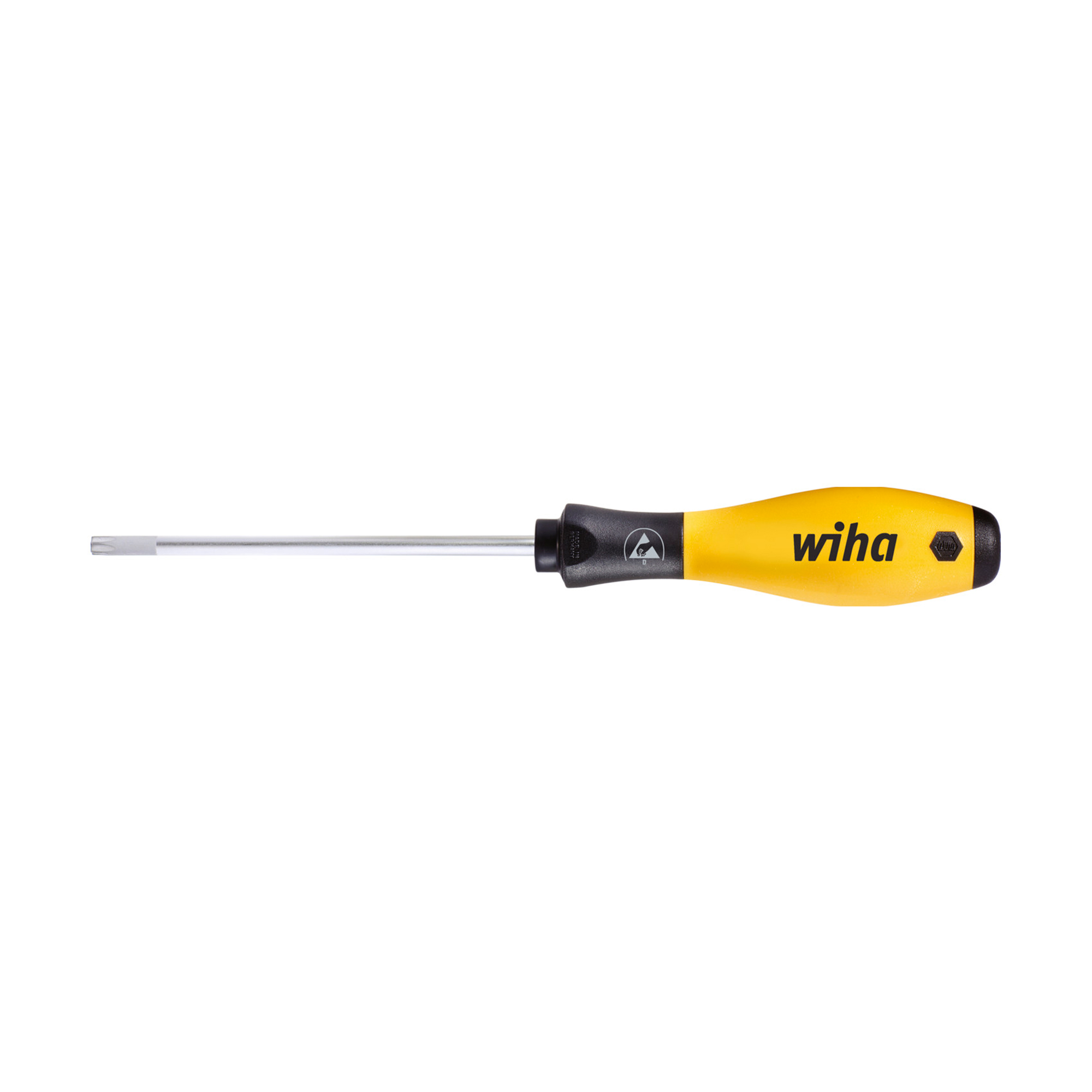 Отвертка SoftFinish TORX T7х60мм ESD Wiha 362ESD 31901