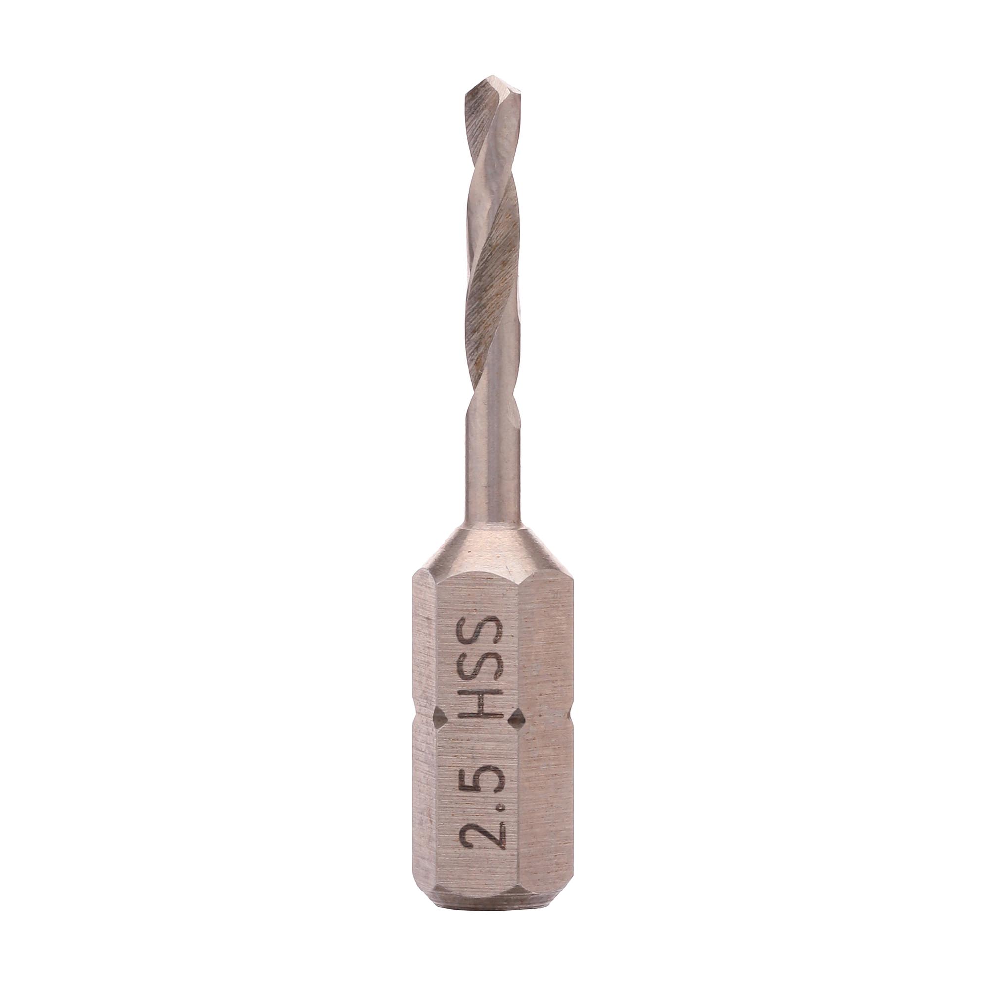 Сверло по металлу Hex-1/4" 2,5x36/14мм h8 3xD HSS-G 118° Volkel 67125