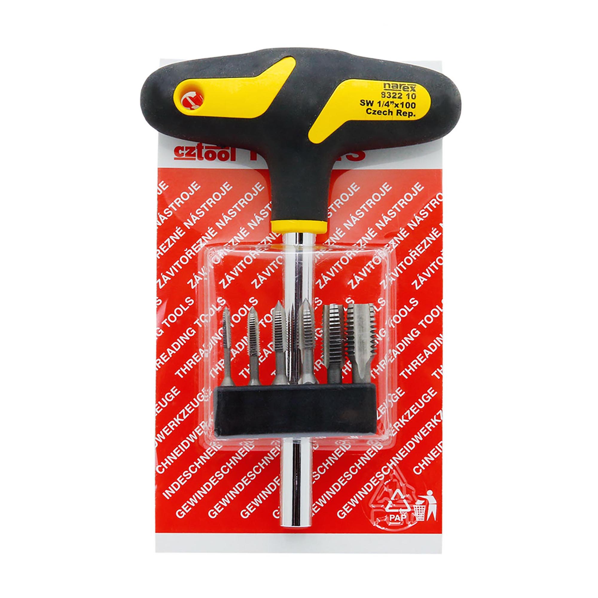 Набор метчиков для шуруповерта Bucovice Tools M3-M10 HSS 7пр 948310