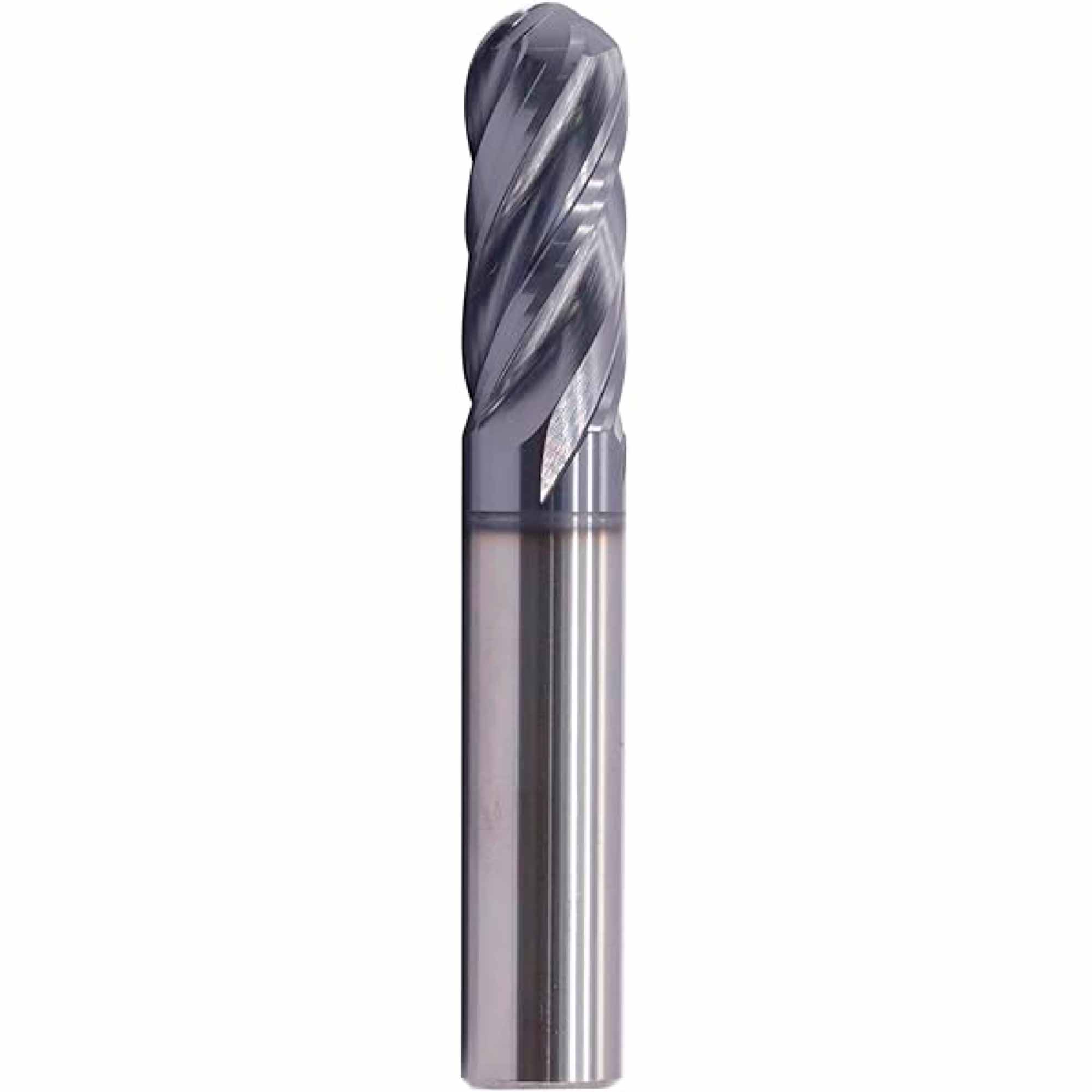 Фреза твердосплавная радиусная H-Tools 3,0x50/6мм d03 4z 55HRC P20 TiALN 19977-030-d03