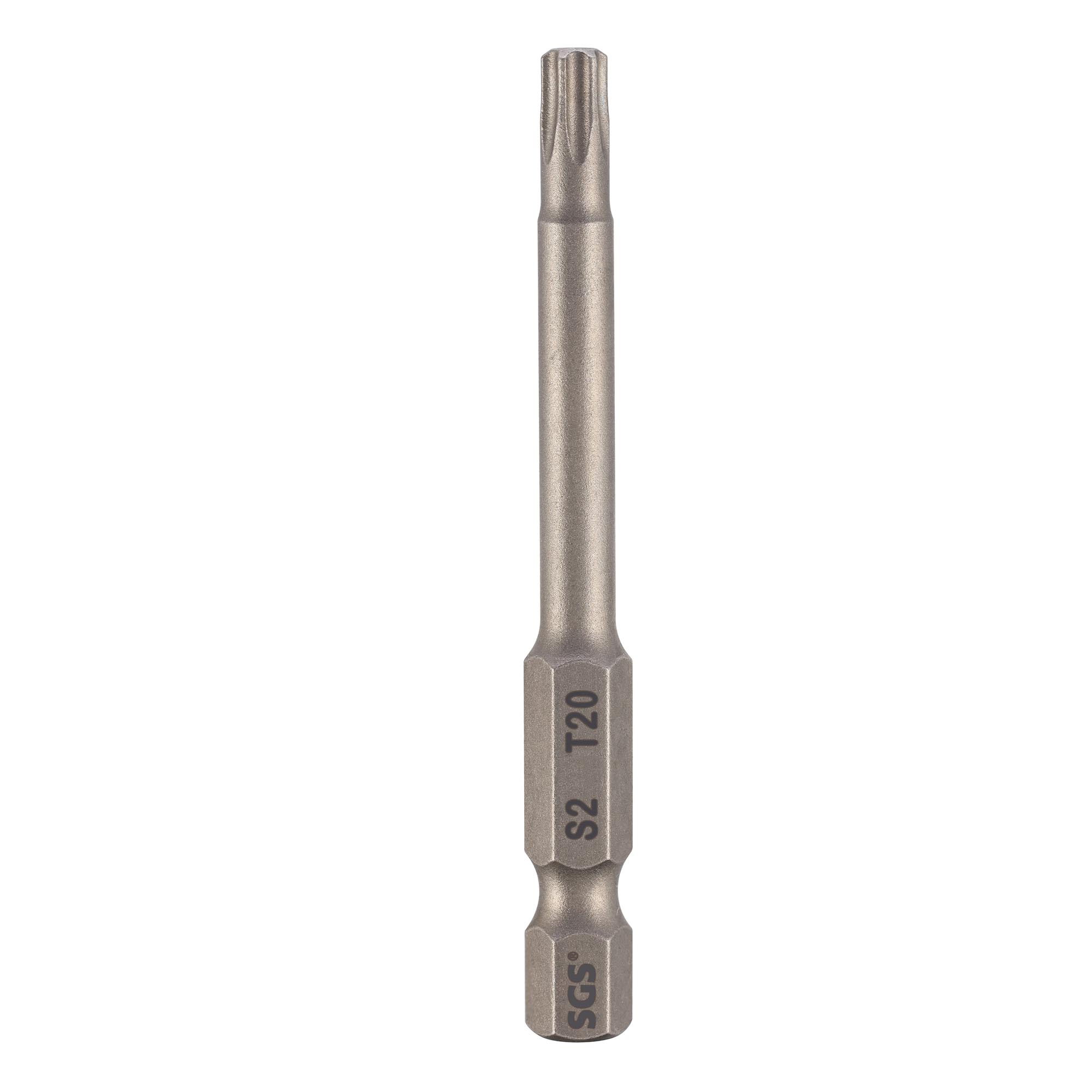 Бита SGS TORX T20х50мм S2 1шт 6350-T20