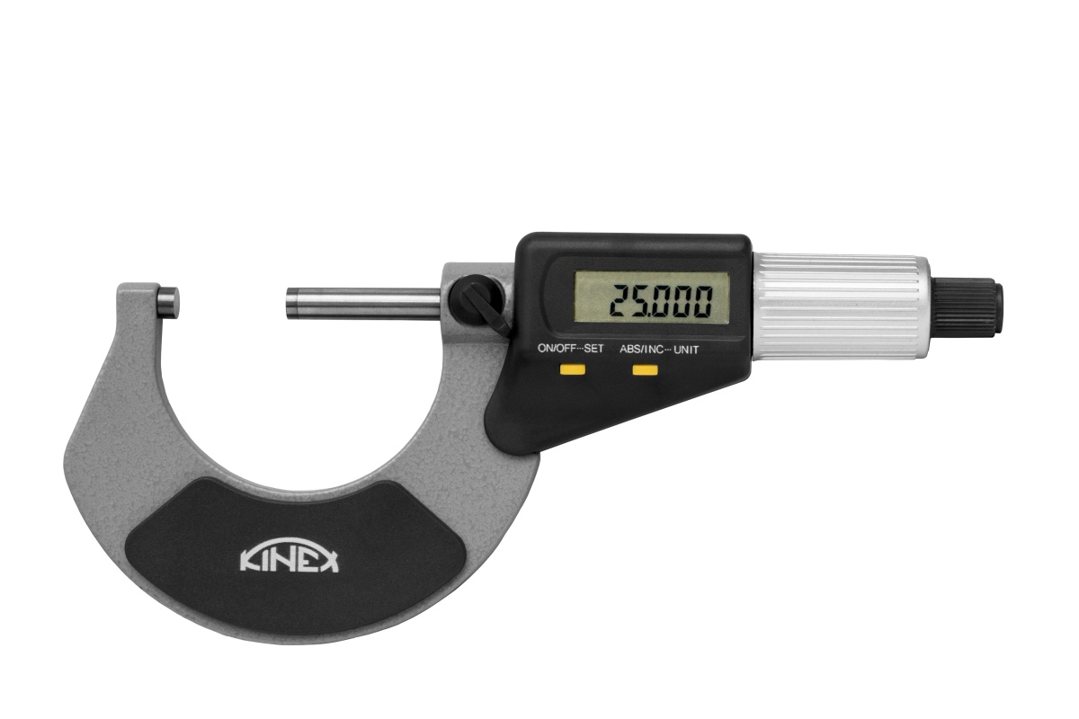 Микрометр электронный Kinex МКЦ 0-25мм DIN863 0,001мм IP65 7031-02-025