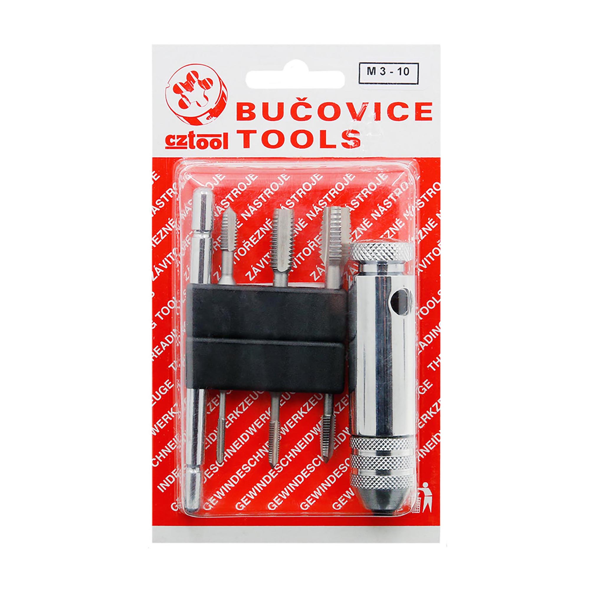 Набор метчиков для шуруповерта Bucovice Tools M3-M10 HSS 7пр 948410