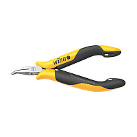 Тонкогубцы изогнутые 120мм Professional ESD Wiha Z36004 26802