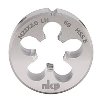 Плашка левая NKP М22х2,0 DINEN22568 HSSE 6g 55х16мм 294221N