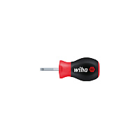 Отвертка SoftFinish Stubby SL5,5х1,0х25мм Wiha 302SY 26965