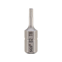 Бита SGS TORX T8х25мм S2 1шт 6325-T8