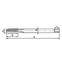 Метчик Bucovice Tools 115CrV3 UNF №10 -32 1160101 