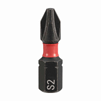 Бита ударная Impact SGS PH2х25мм S2 1шт 6325-PH2-IB