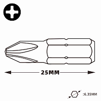 Бита Wera PH3х25мм 851/1 05072074001