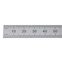 Линейка Kinex K-met 500х15х0,5мм Шкала 1,0мм 1018